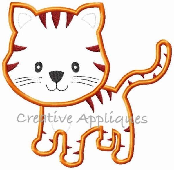 Baby Tiger Applique - Image 2