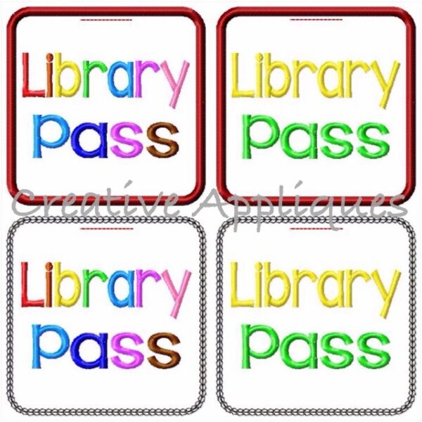 Library School Pass - Image 3