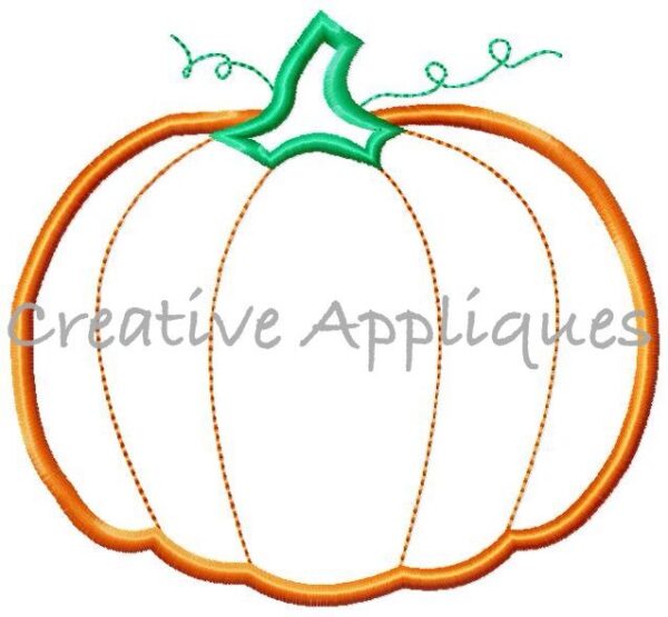 Pumpkin Applique - Image 2