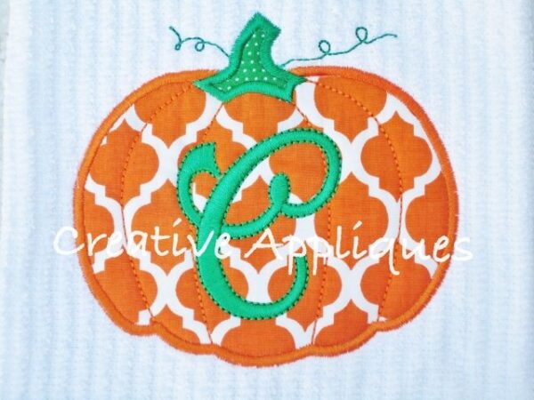 Pumpkin Applique