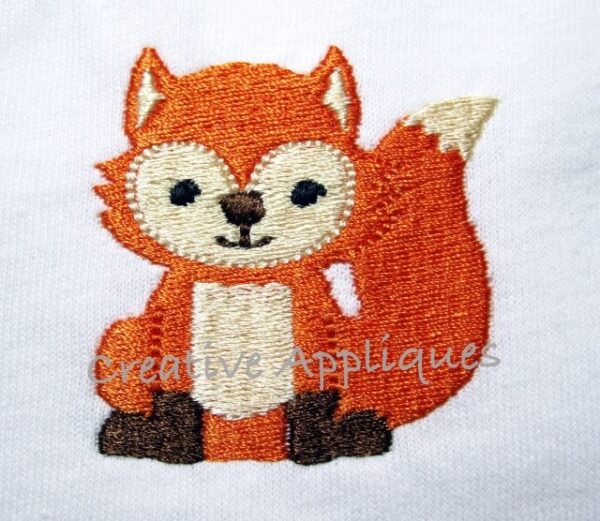 Fox Miniature Embroidery