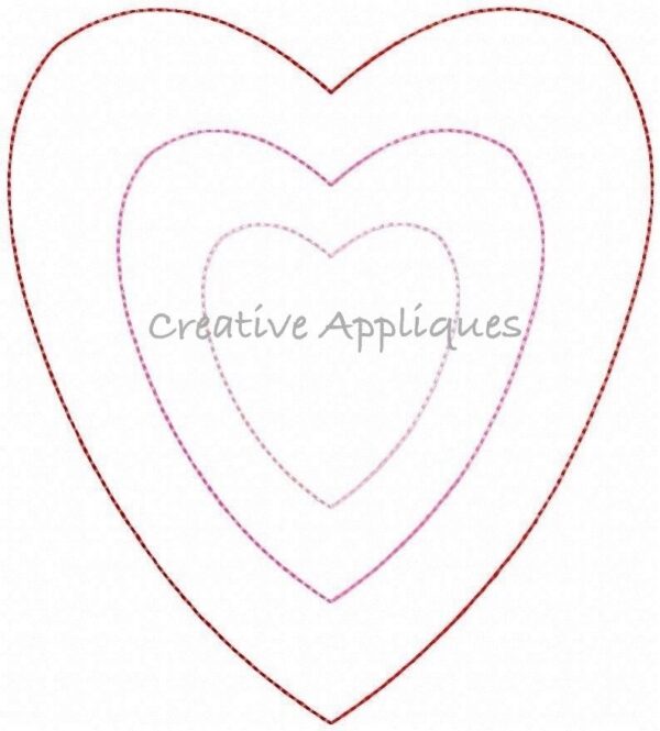 Heart of Hearts Applique - Image 3