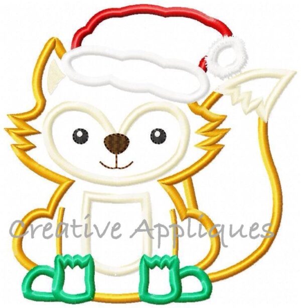 Santa Fox Applique - Image 2