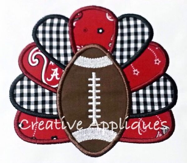 Football Turkey applique - Image 2