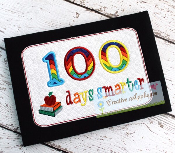 100 Days Smarter Applique