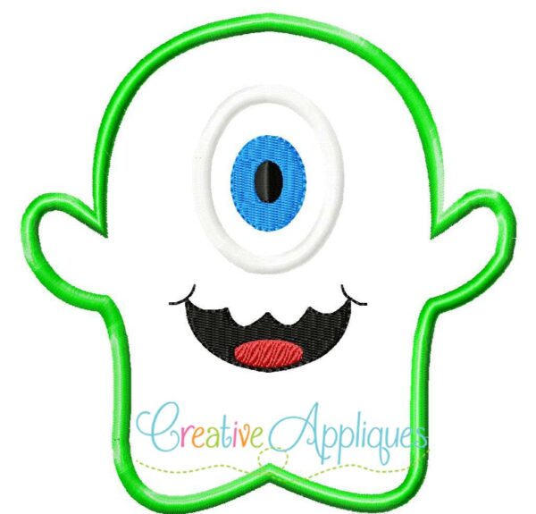 Oval Monster Applique - Image 2