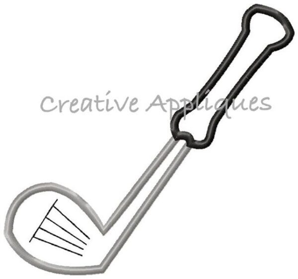 Golf Club Applique - Image 2