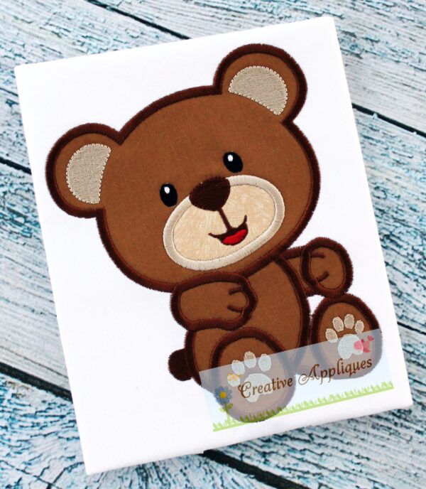 Teddy Bear Applique