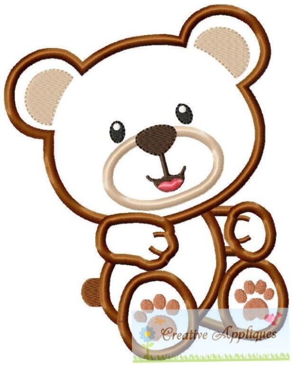 Teddy Bear Applique - Image 2