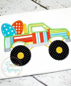 easter-egg-monster-truck-pick-up-hummer-embroidery-applique-design