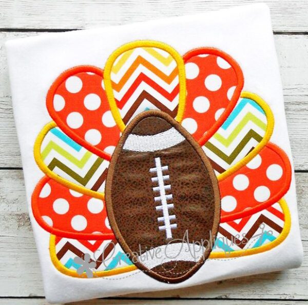 Football Turkey applique