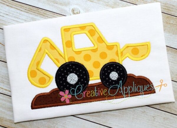 Digger Backhoe Applique