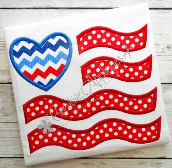 flag-heart-applique