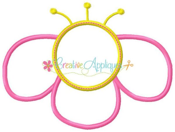 Funky Flower Monogram Applique - Image 2