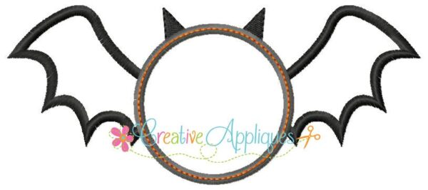 Monogram Bat Applique - Image 3