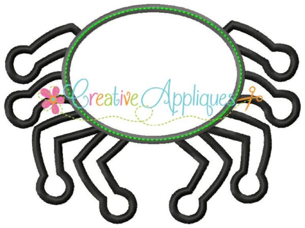 Spider Monogram Applique - Image 2