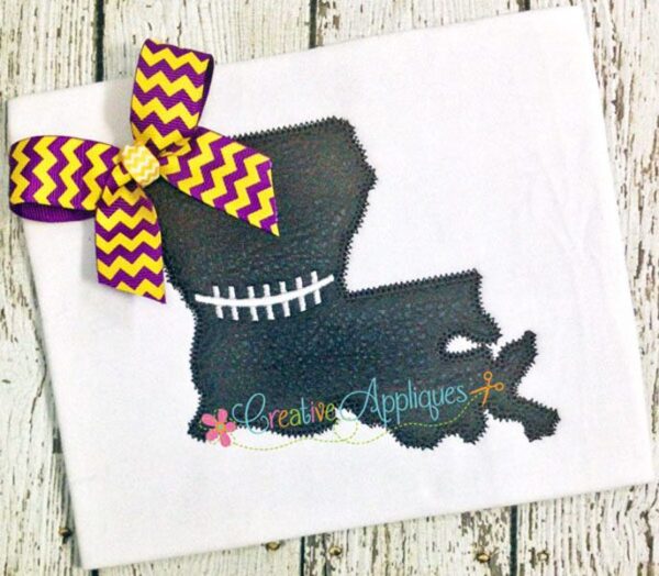 Louisiana Football Applique