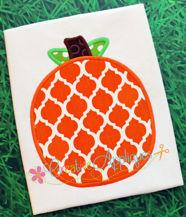 Pumpkin Applique