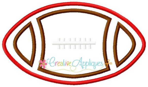 Football Layered Applique - Image 2