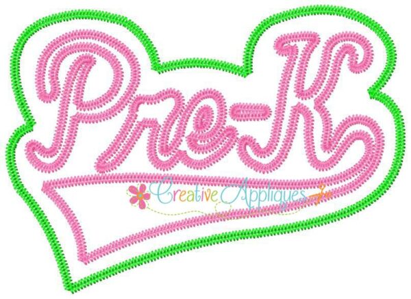 Pre-K Applique - Image 2