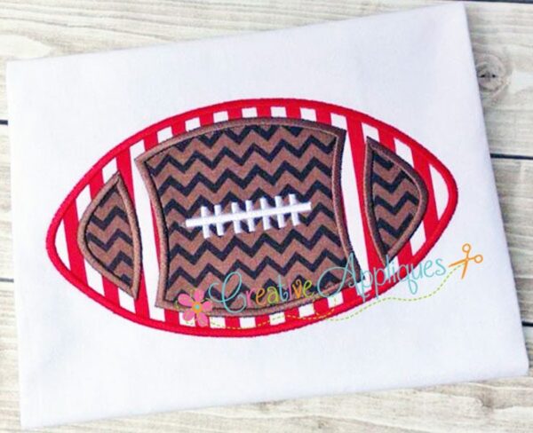 Football Layered Applique