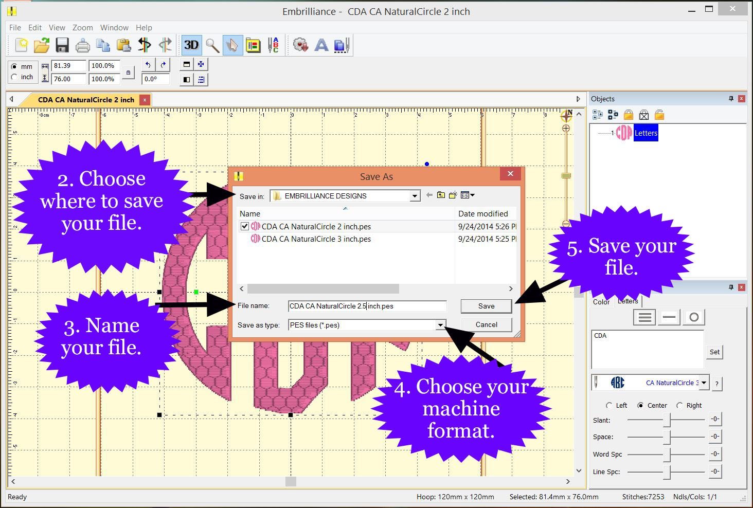 How to use Envelopes in Embrilliance – Embrilliance Embroidery Software