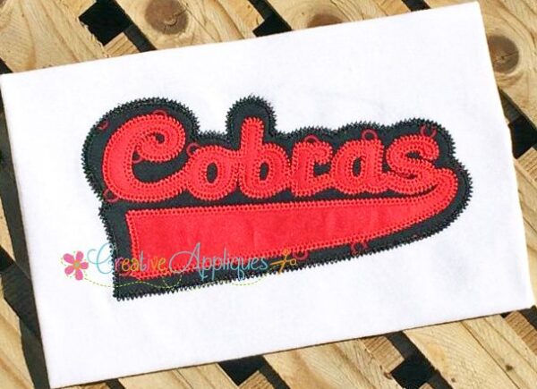 Cobras Applique