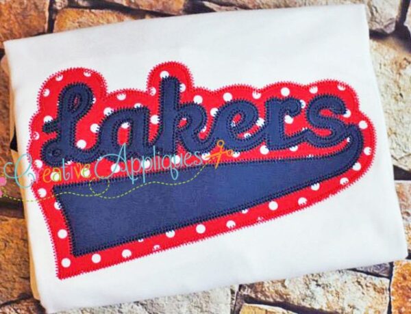 Lakers Applique