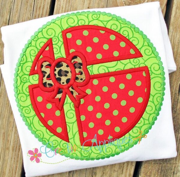 Circle Present Applique - Image 3