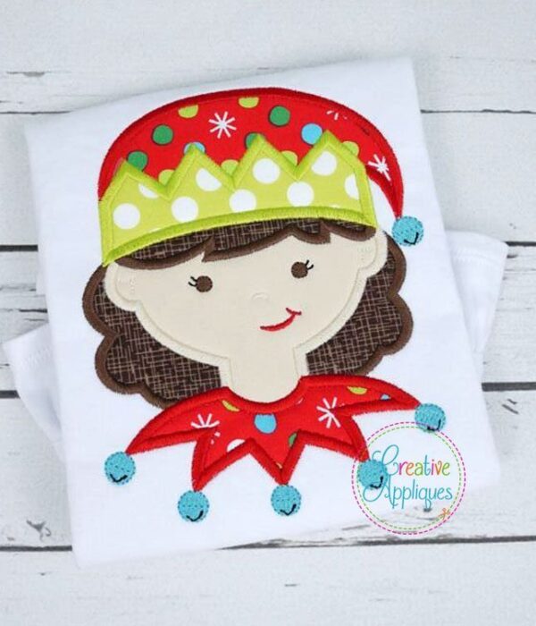 Elf  Girl Applique