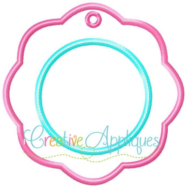 Scallop Monogram Tag - Image 3