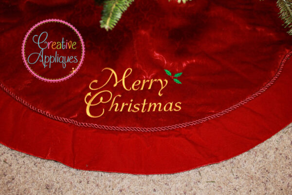 Merry Christmas Embroidery - Image 4