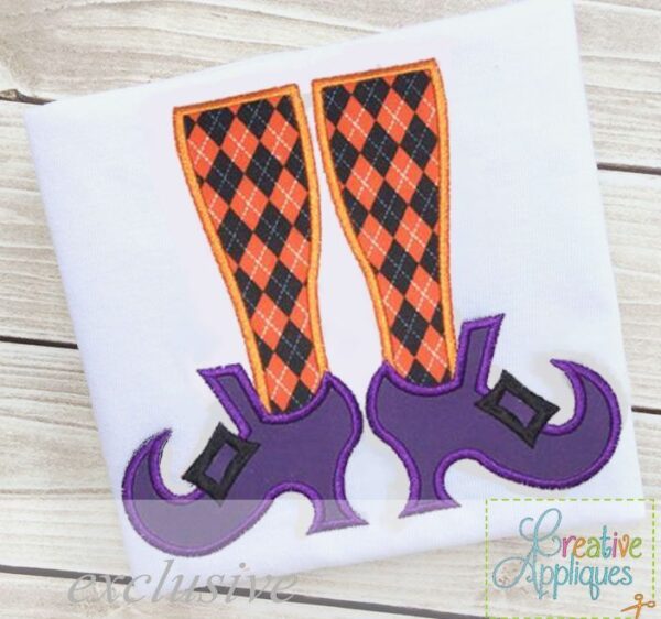 Witch Legs Applique