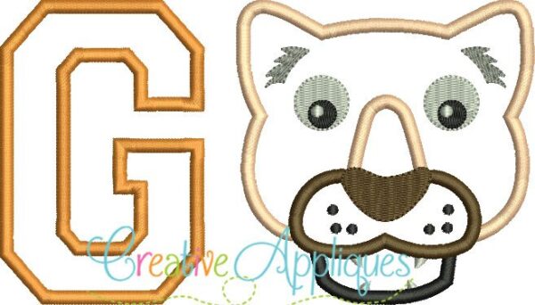 Go Mascot Applique Set - Image 4