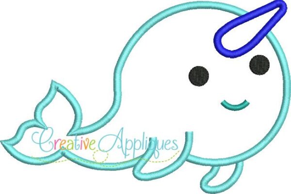 Narwhal Applique - Image 2