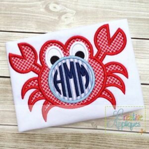 crab-monogram-applique-design