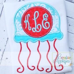 jellyfish-monogram-applique-design