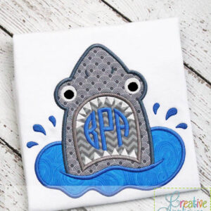 shark-monogram-applique-design