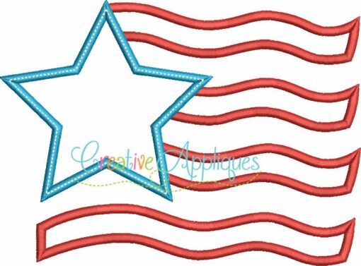 patriotic-flag-star-embroidery-applique-design
