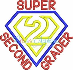 super-hero-2nd-second-grader-embroidery-applique-design