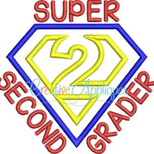 super-hero-2nd-second-grader-embroidery-applique-design