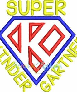super-kindergartener-kindergarten-embroidery-applique-design