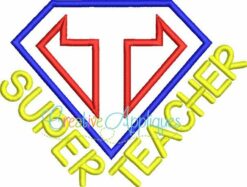 Super-Teacher-embroidery-applique-design