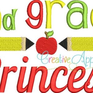 2nd-second-grade-princess-embroidery-design