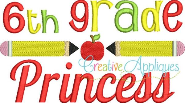 6th-sixth-grade-princess-embroidery-design