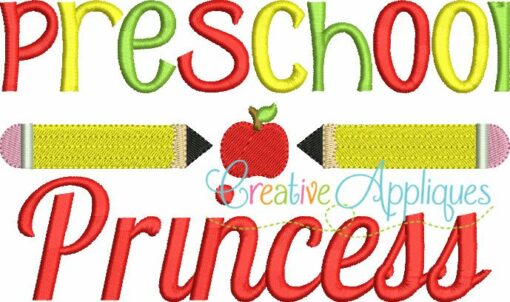 preschool-princess-embroidery-design