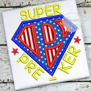 Super-PreKer-prek-prekindergarten-hero-emroidery-applique-design