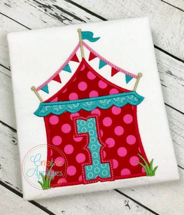 Circus Tent 1 Applique