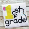 1st-first-grade-pencil-embroidery-applique-design