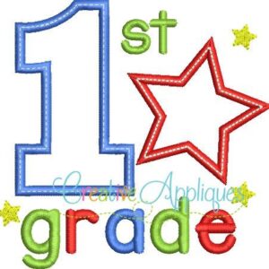 first-1st-grade-star-embroidery-applique-design